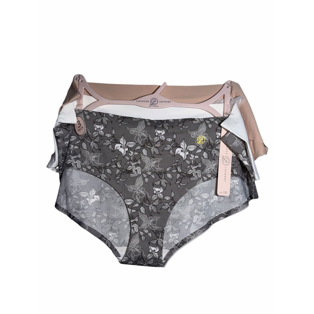 NWT Chinese Laundry 3-pack Seamless Undies - 3X - Colors will vary